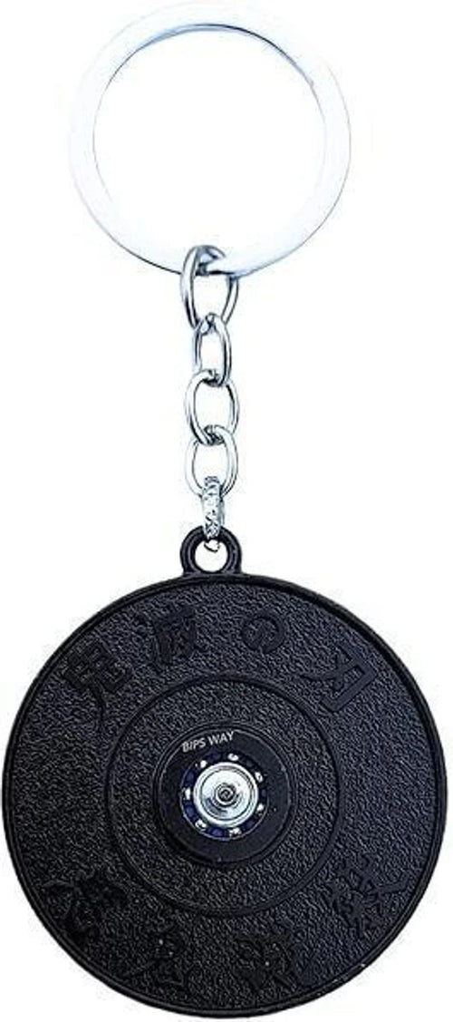 Inosuke Metal Rotating Keychain | Demon Slayer Anime Key Ring. Key Chain